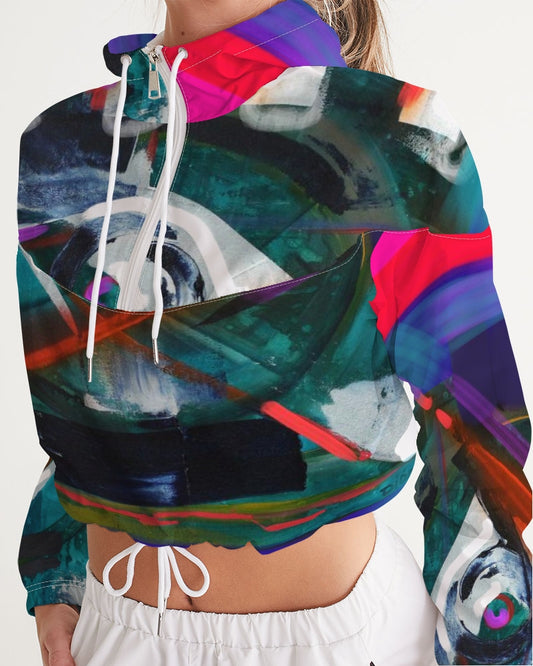 Women's Cropped Windbreaker