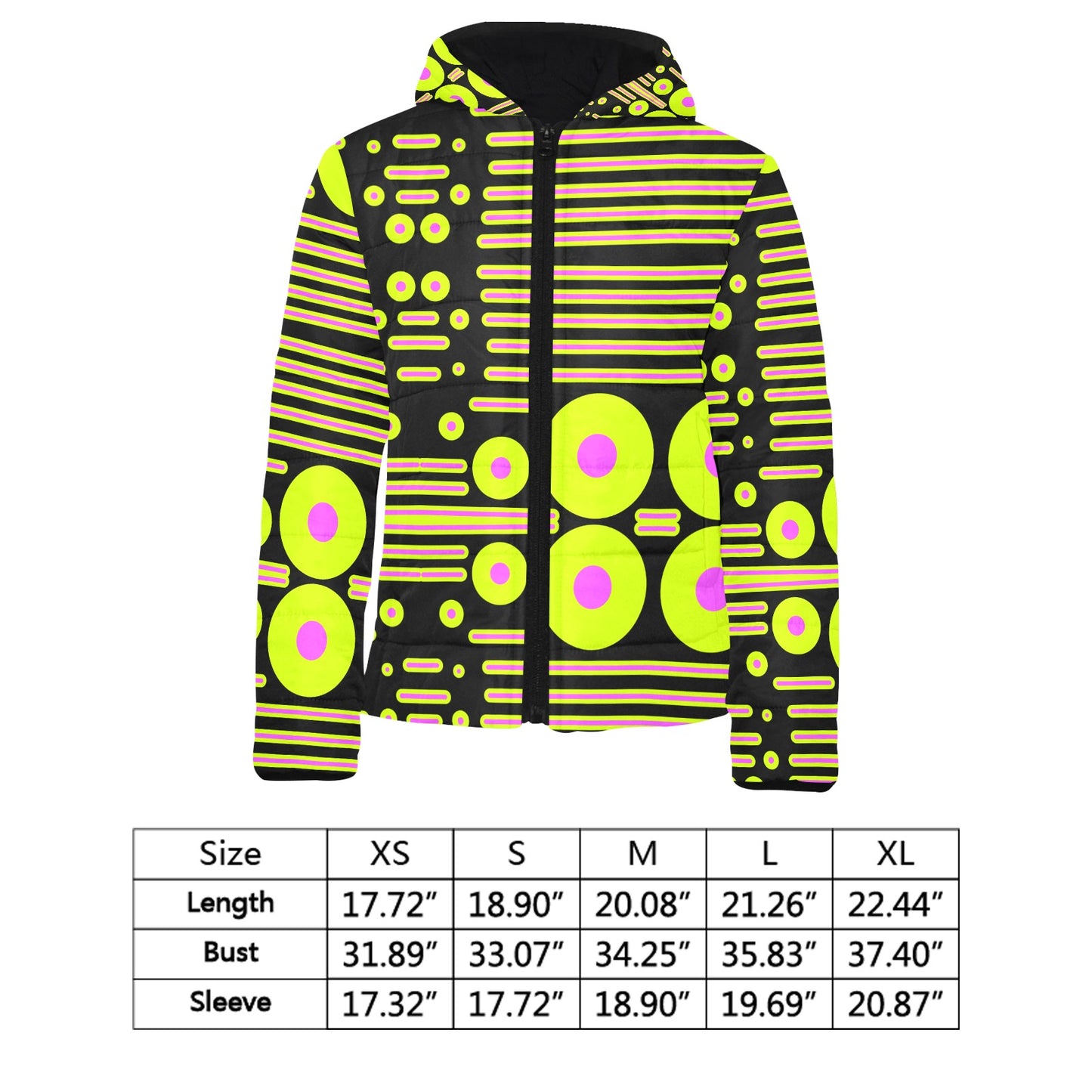 Kids' Padded Hooded Jacket