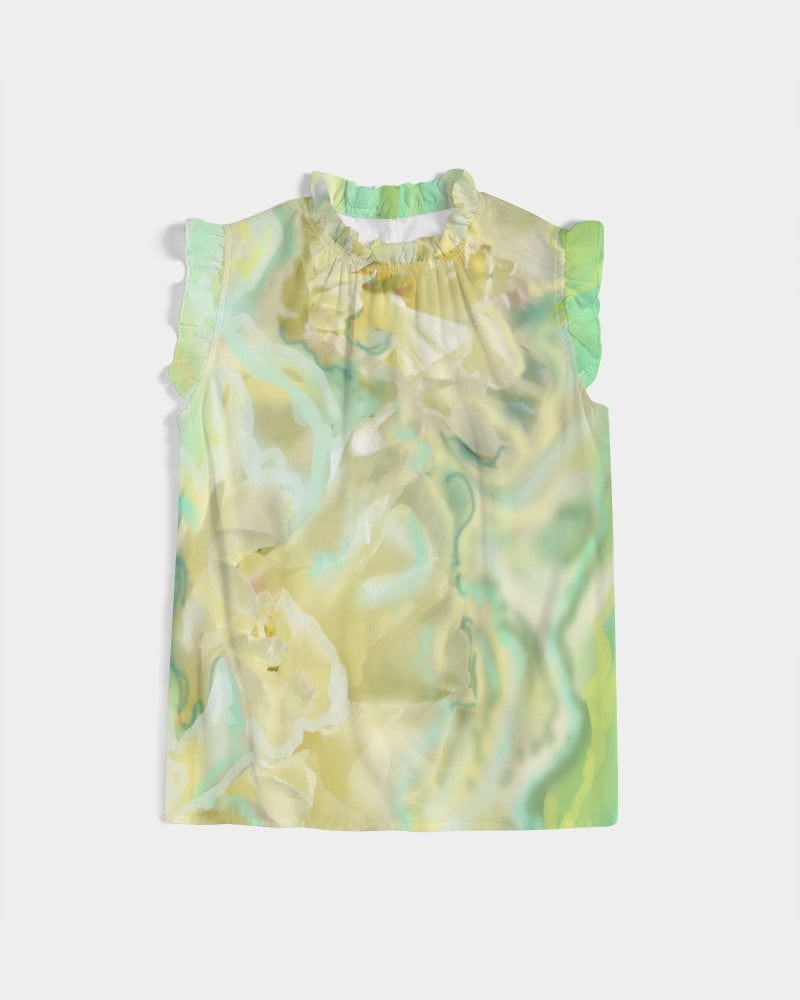 Women's Ruffle Sleeve Top