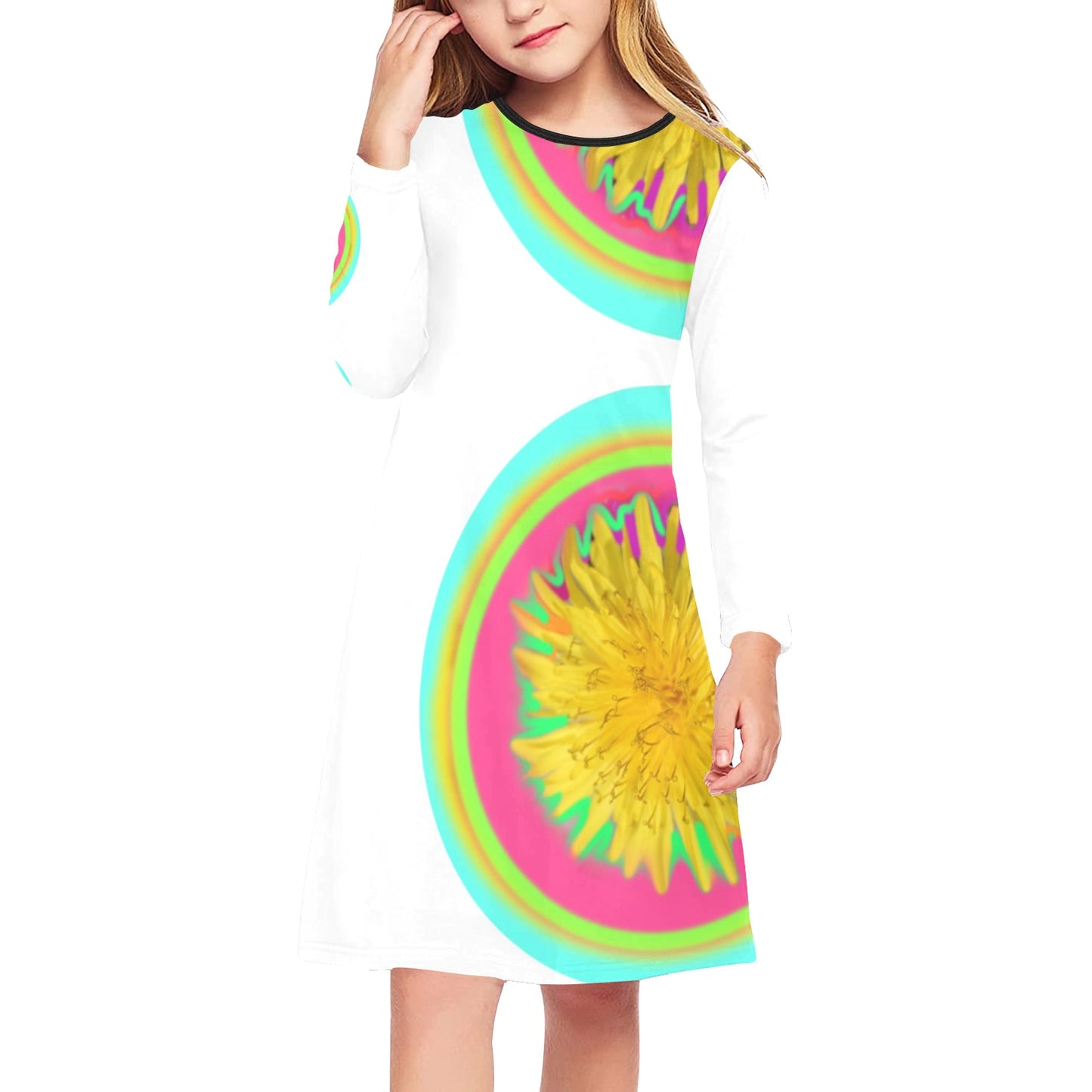 Girls' Long Sleeve Dress