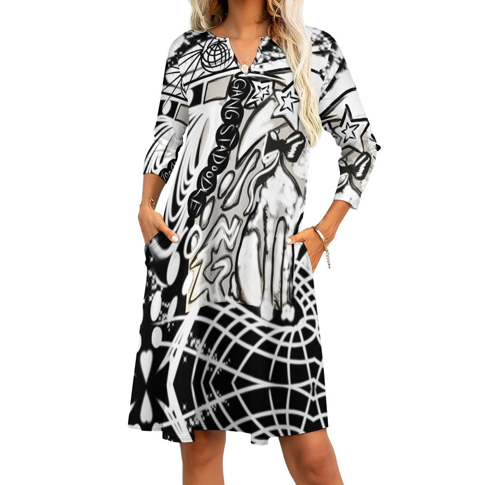 Abstract Art Dress