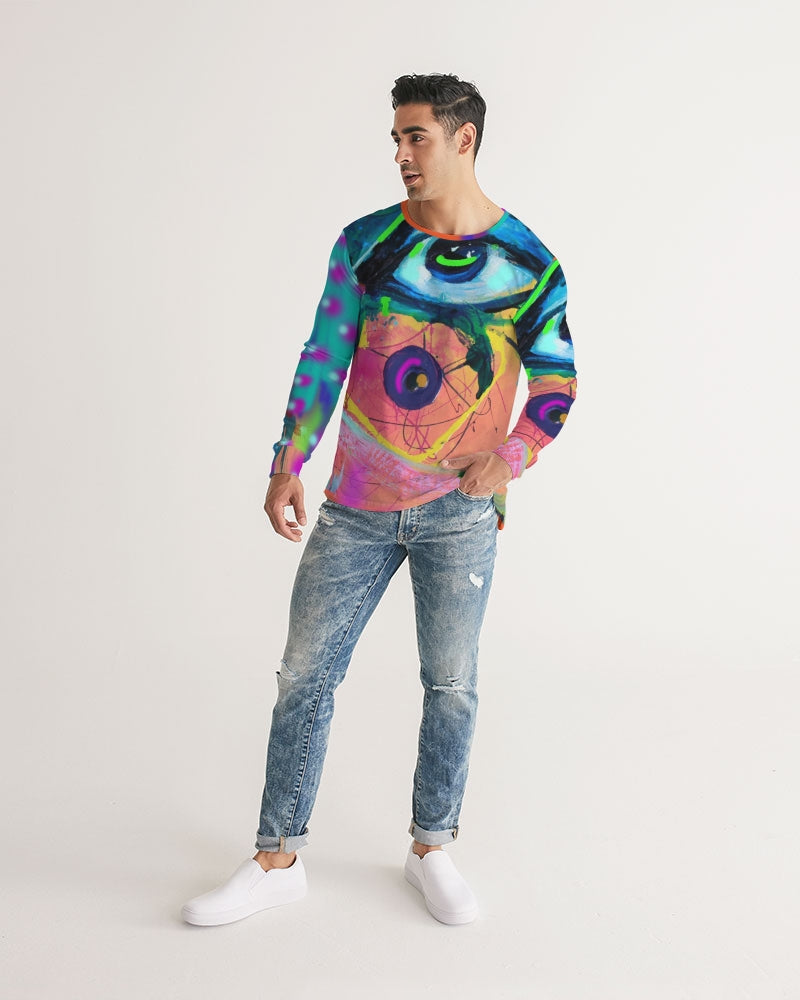 Eye Abstraction Men's longSleeved Tee