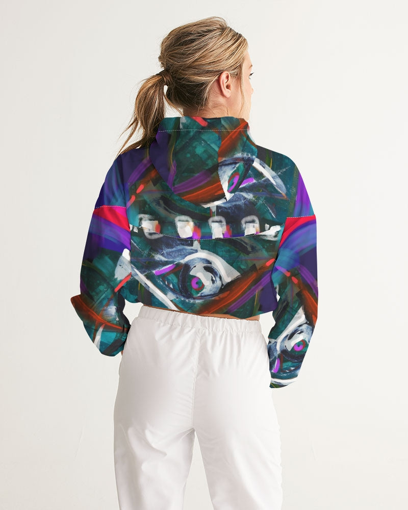 Women's Cropped Windbreaker