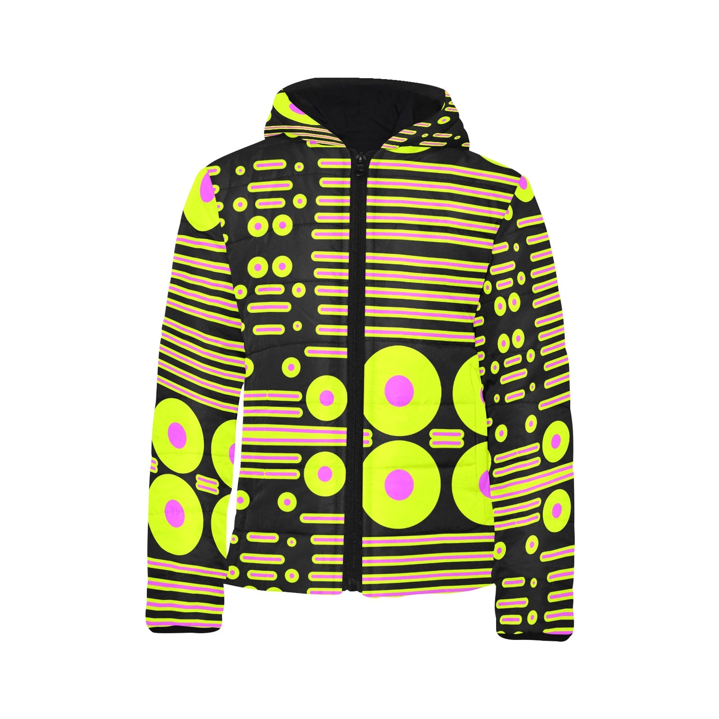 Kids' Padded Hooded Jacket