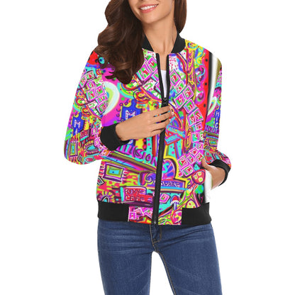 Funky Bomber Jacket for Women