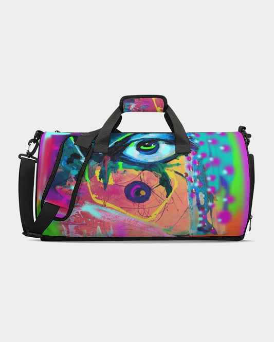 Eye Abstraction Sports Duffle Bag