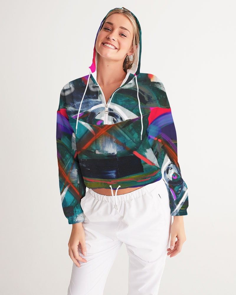 Women's Cropped Windbreaker