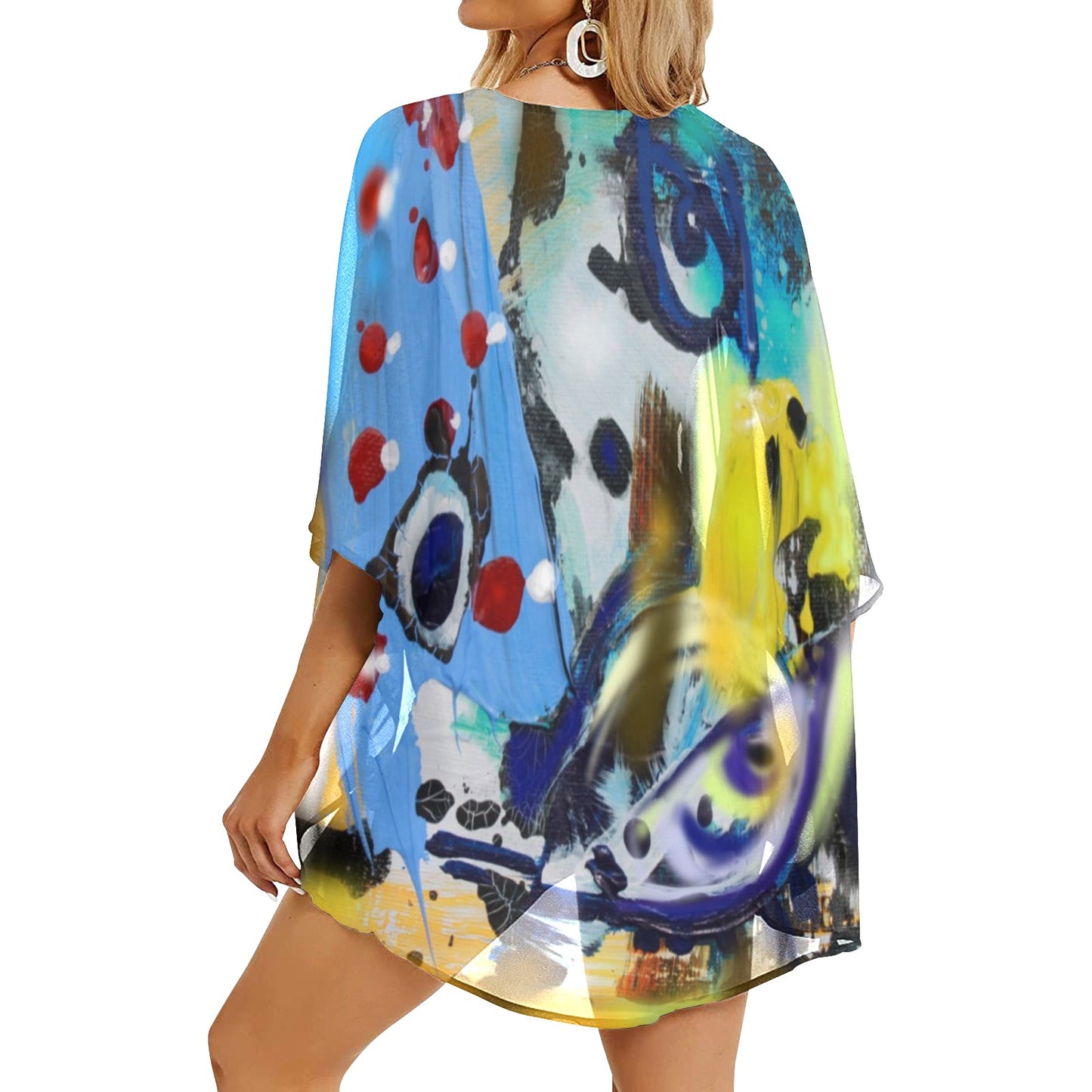 Women's Kimono Chiffon Cover Up