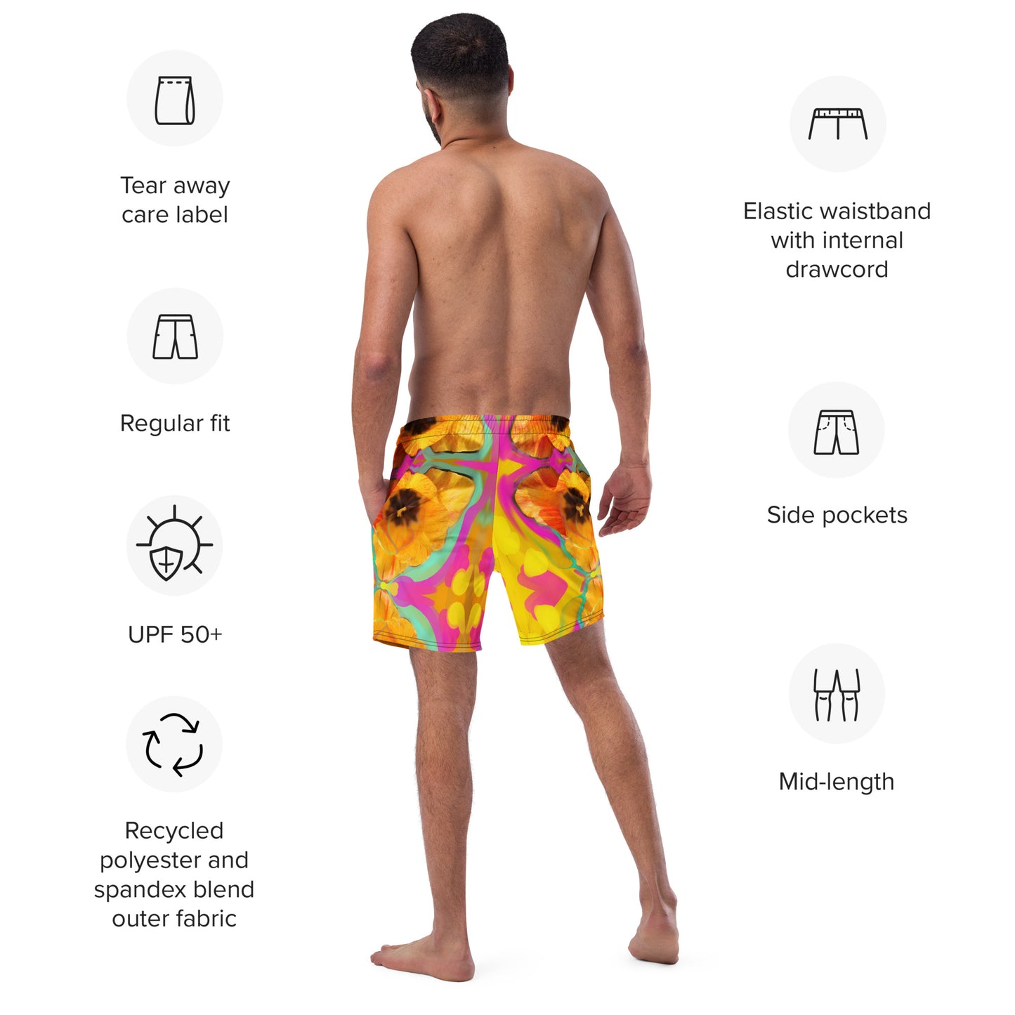 Men's swim trunks