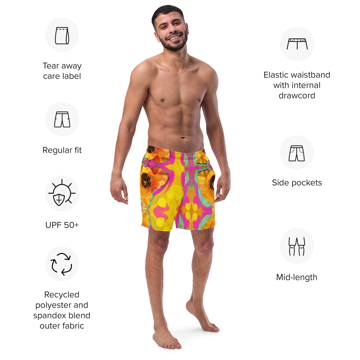 Men's swim trunks