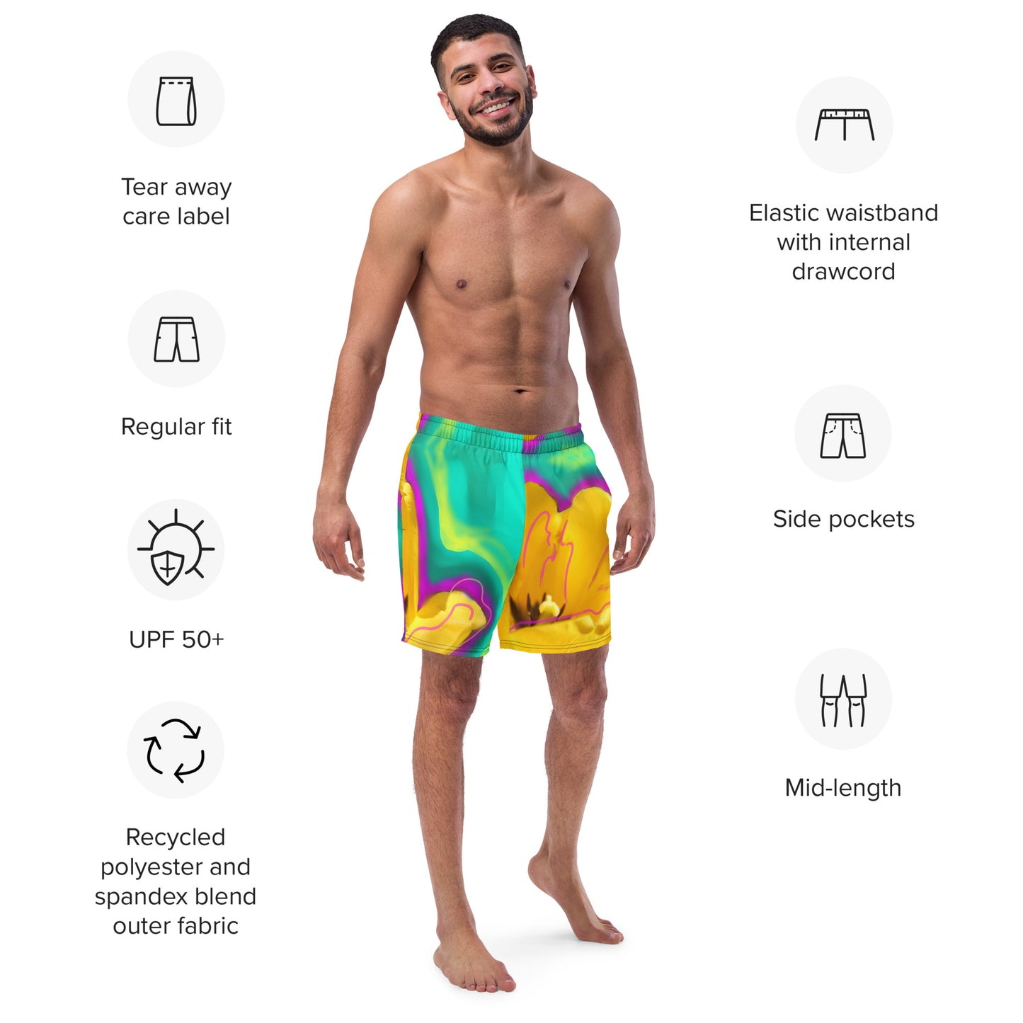 Men's swim trunks