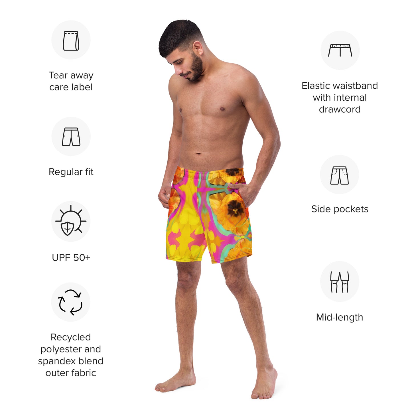 Men's swim trunks