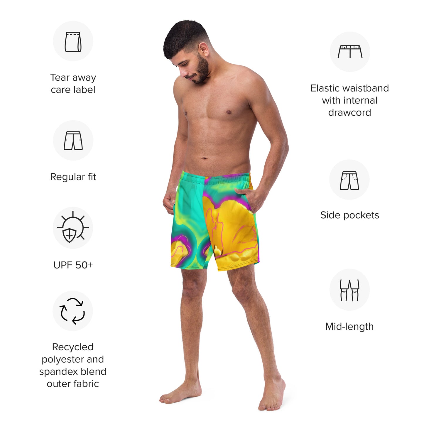 Men's swim trunks