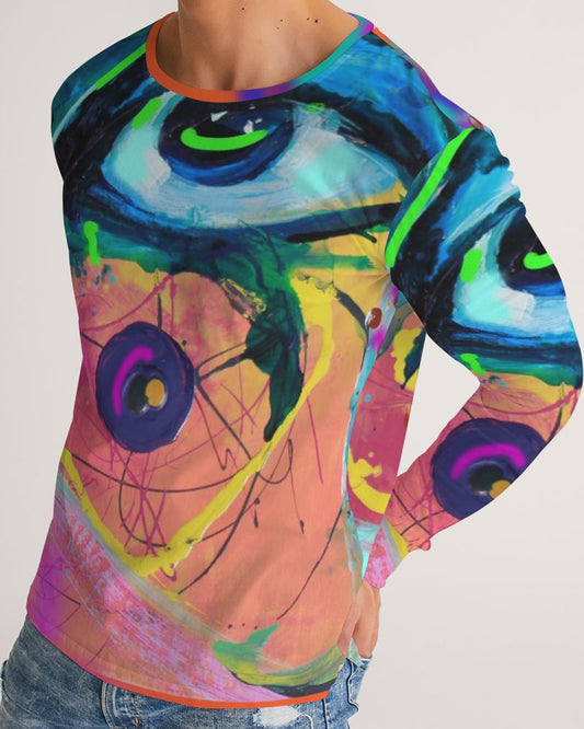 Eye Abstraction Men's longSleeved Tee