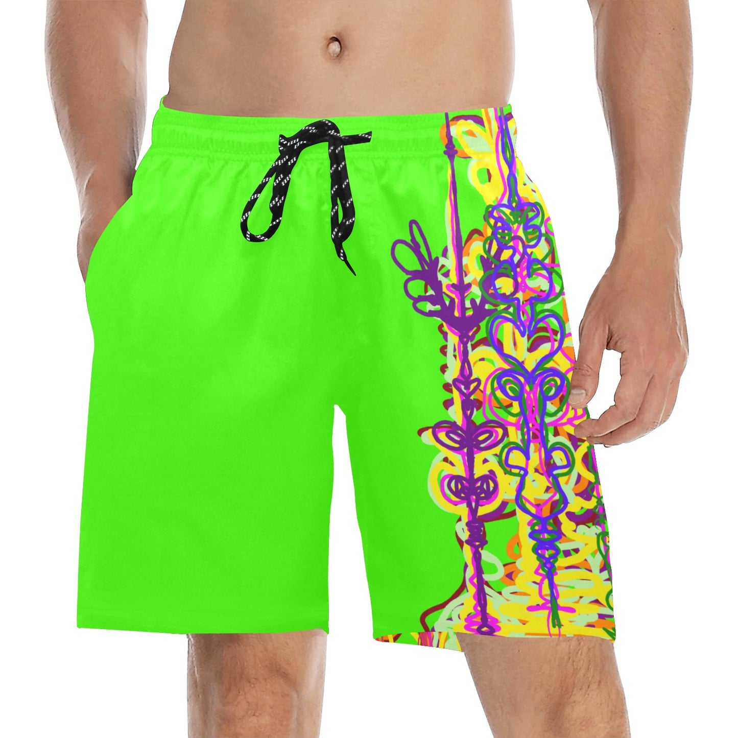 Men's Mid-Length Beach Shorts