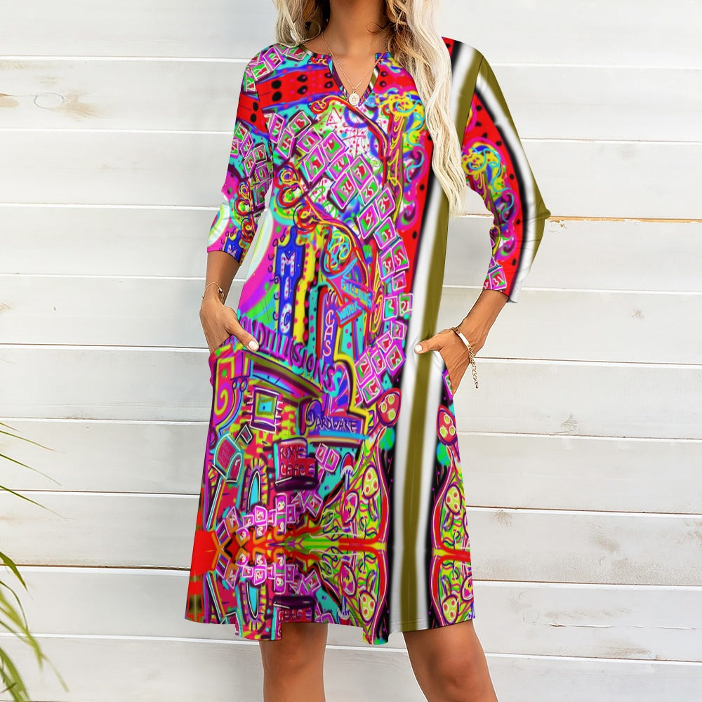 Abstract Art Dress