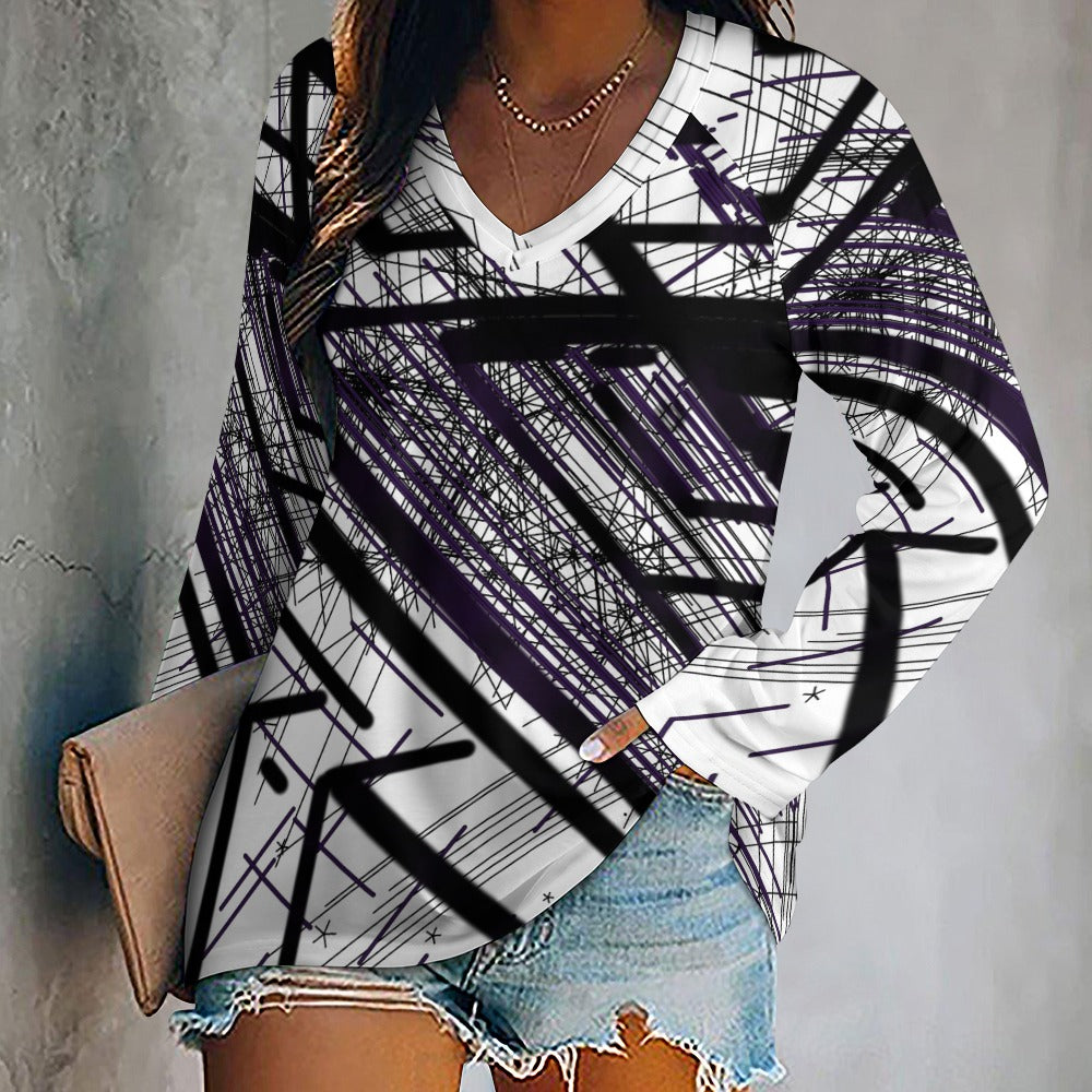 Women's Long sleeve loose tee