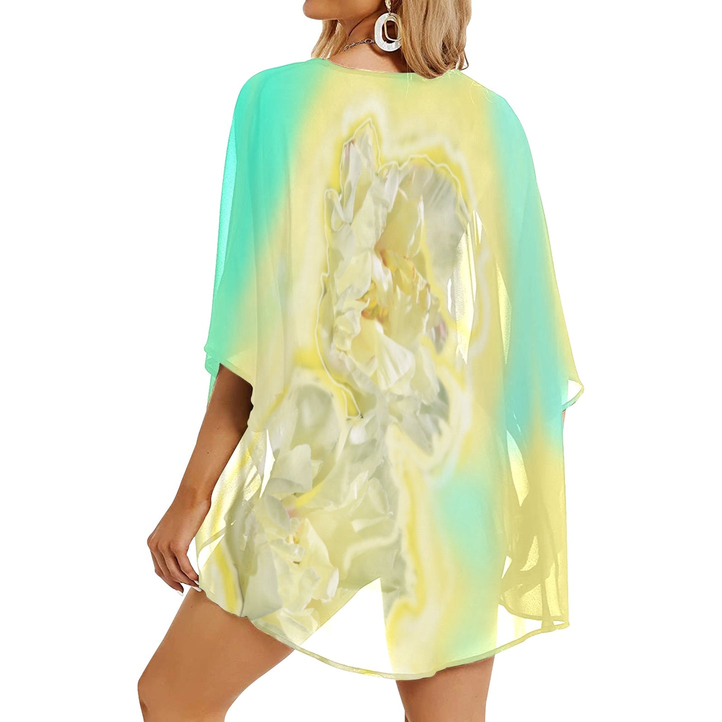 Women's Kimono Chiffon Cover Up