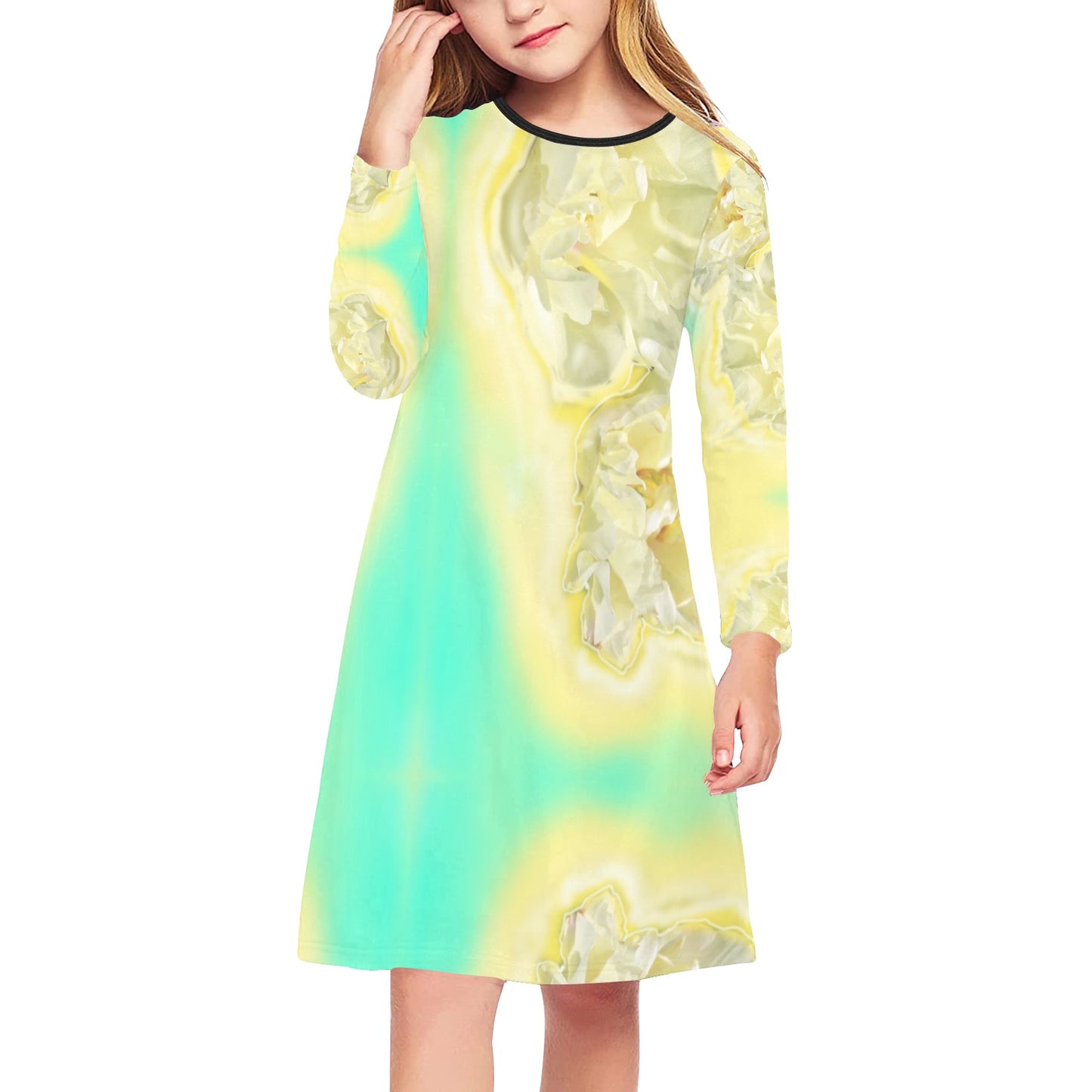 Girls' Long Sleeve Dress