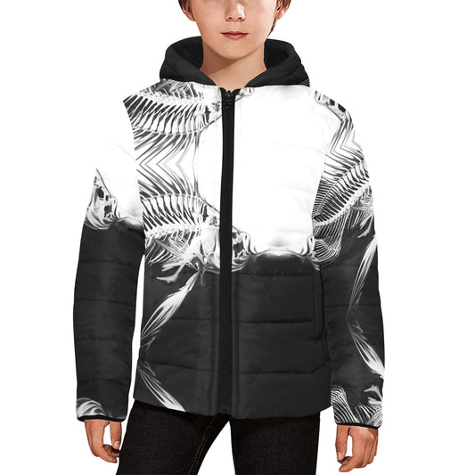 Kids' Padded Hooded Jacket