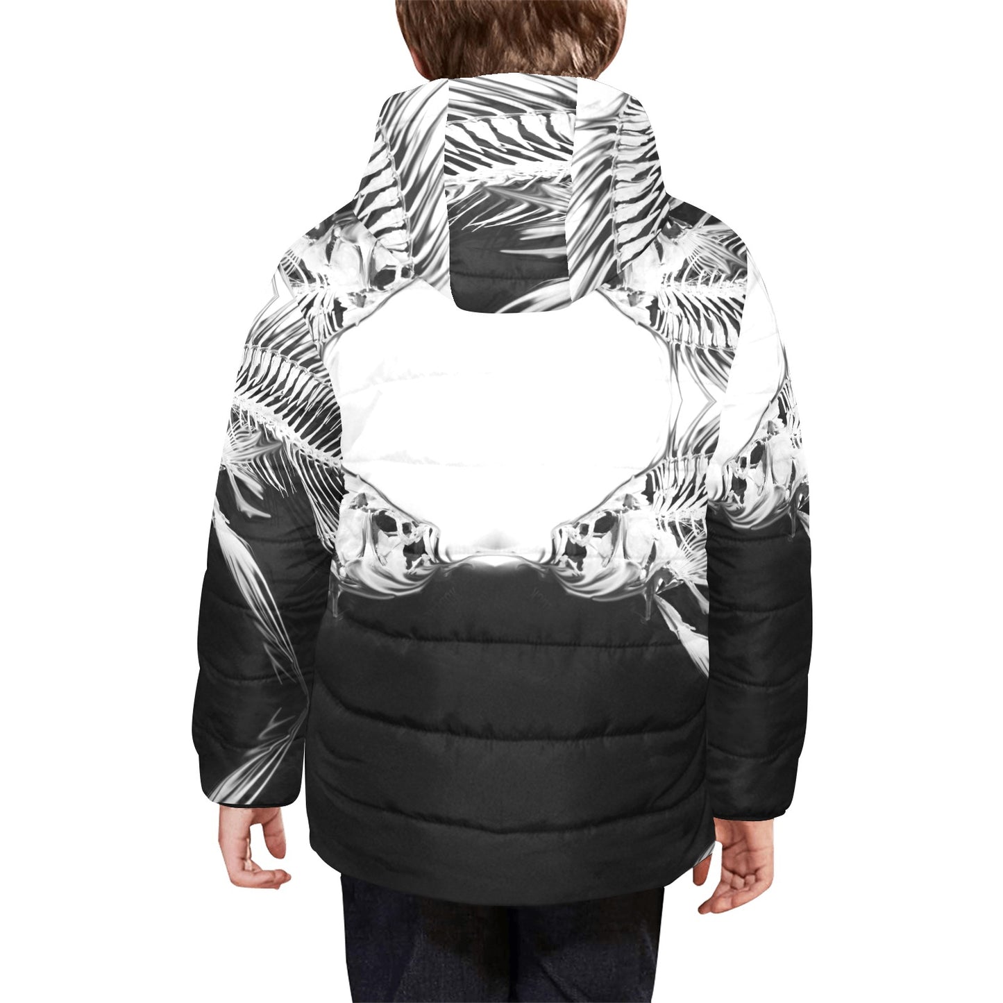 Kids' Padded Hooded Jacket