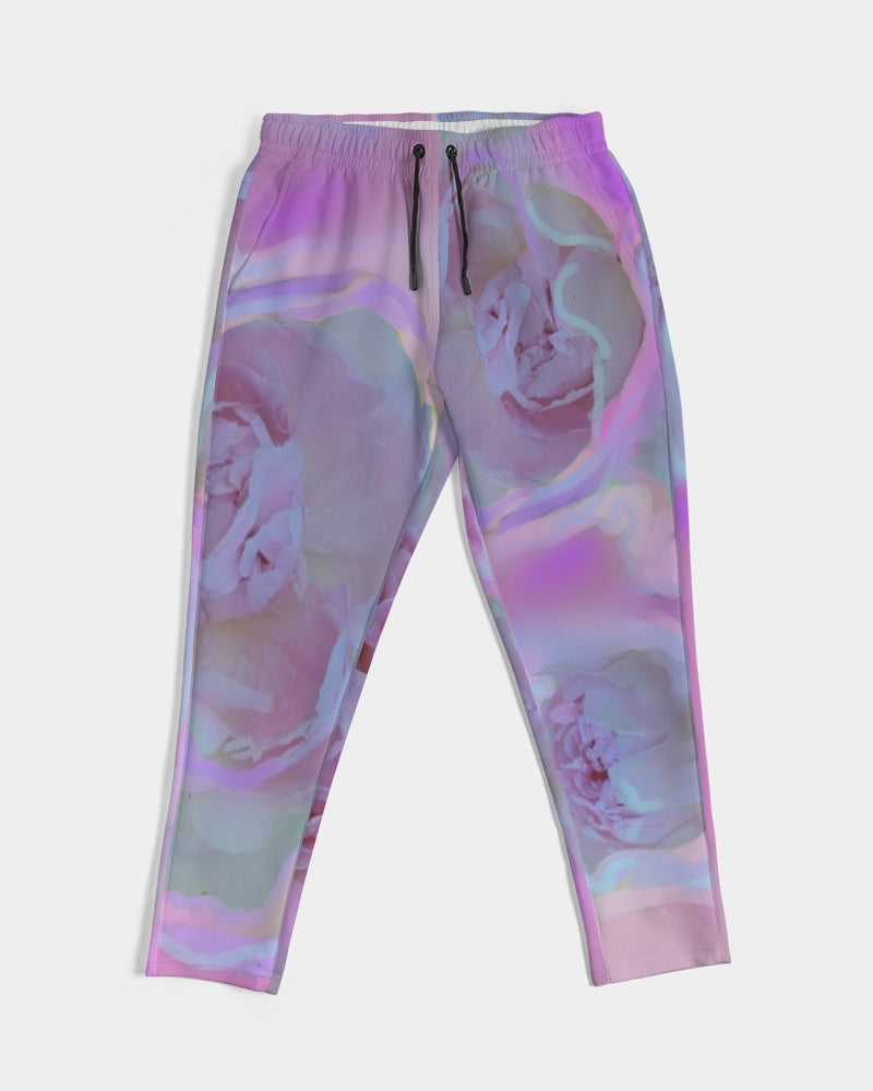 Peony Floral Men's All-Over Print Joggers