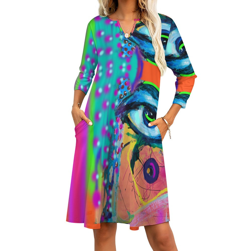 Abstract Art Dress