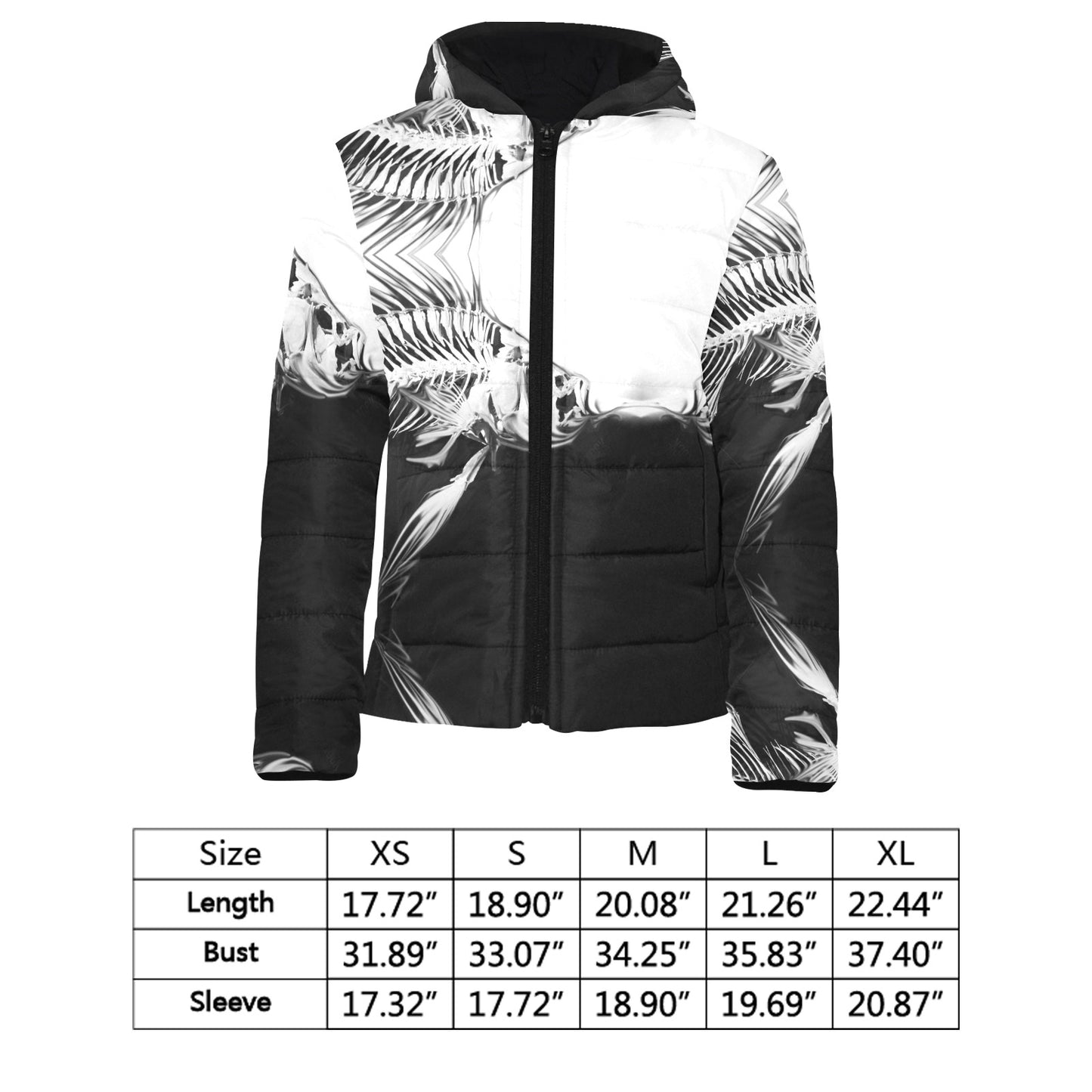 Kids' Padded Hooded Jacket