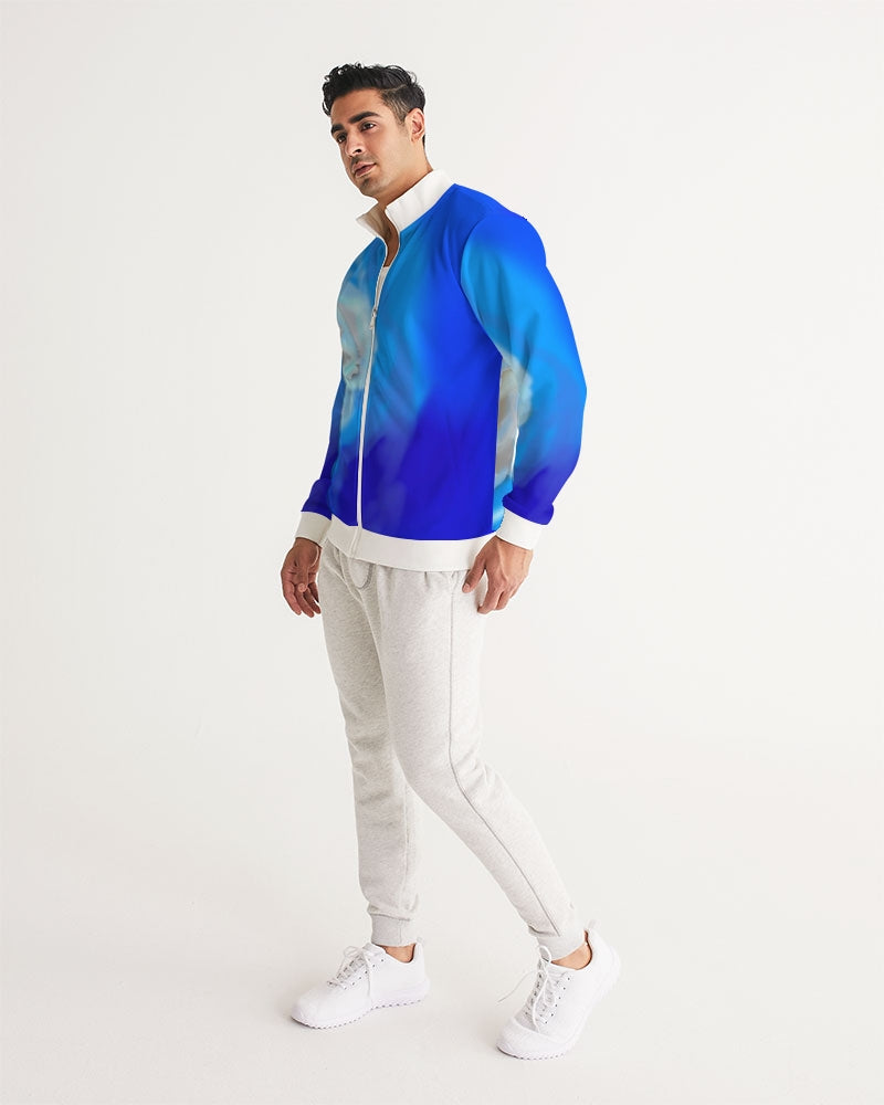 Blue Men's Track Jacket