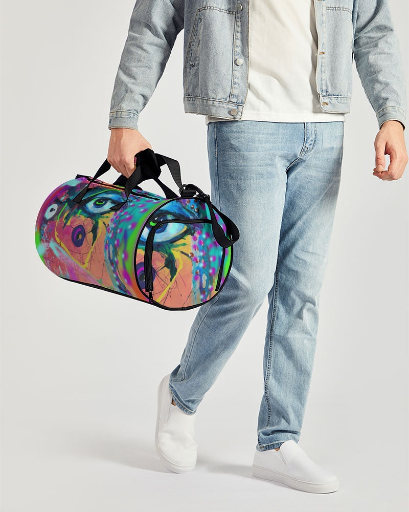 Eye Abstraction Sports Duffle Bag