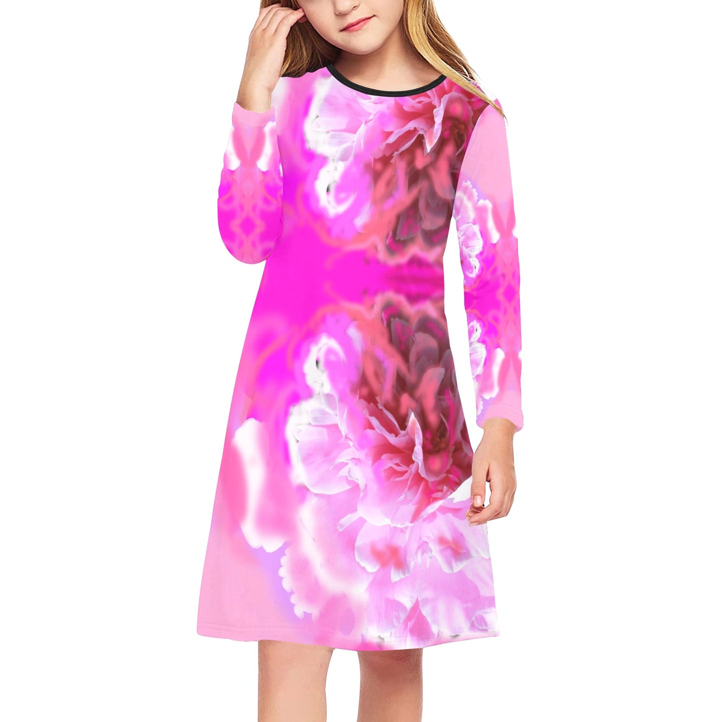 Girls' Long Sleeve Dress