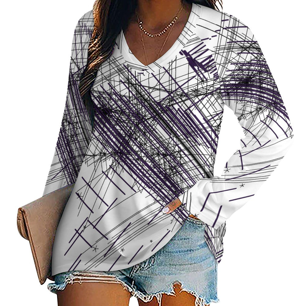 Women's Long sleeve loose tee