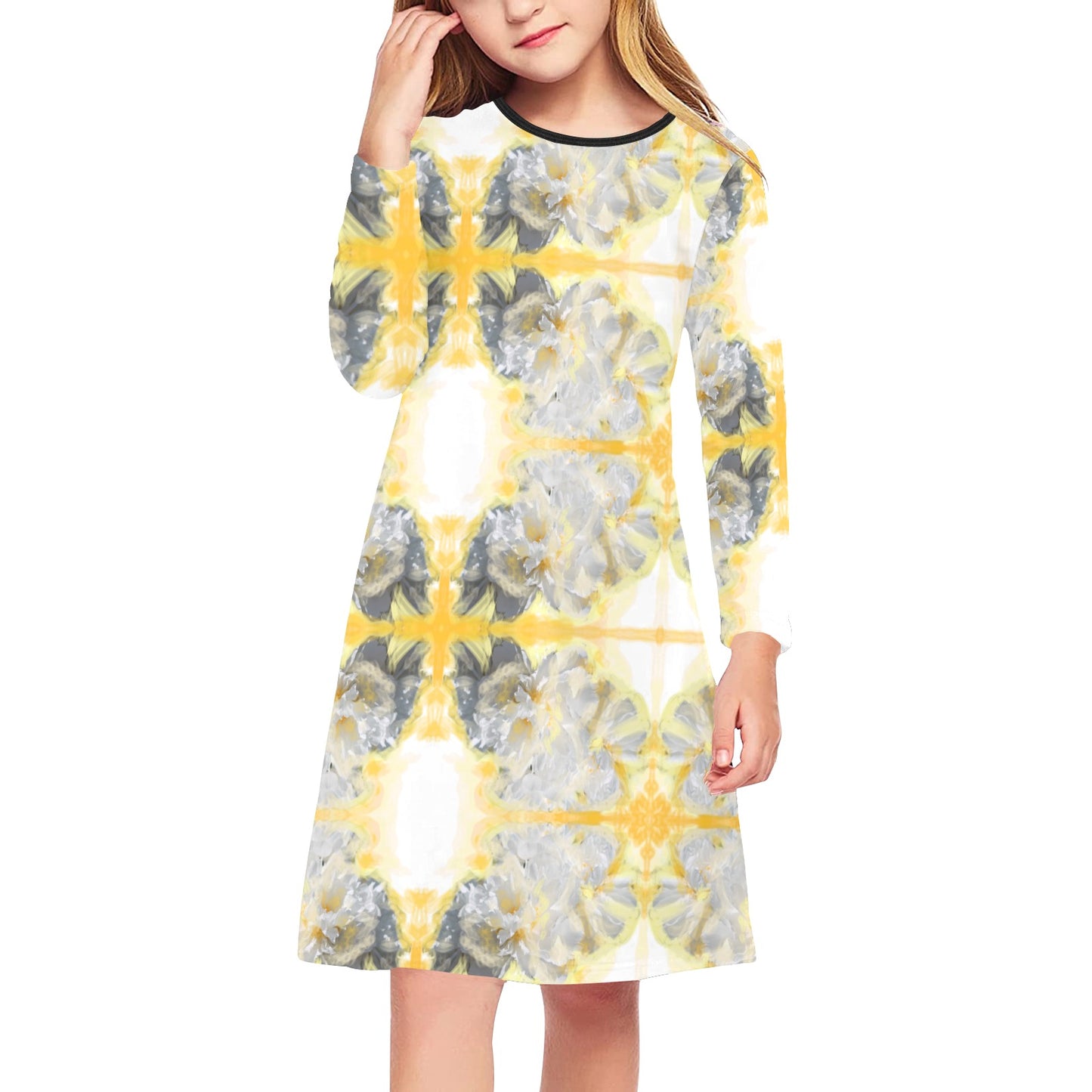 Girls' Long Sleeve Dress