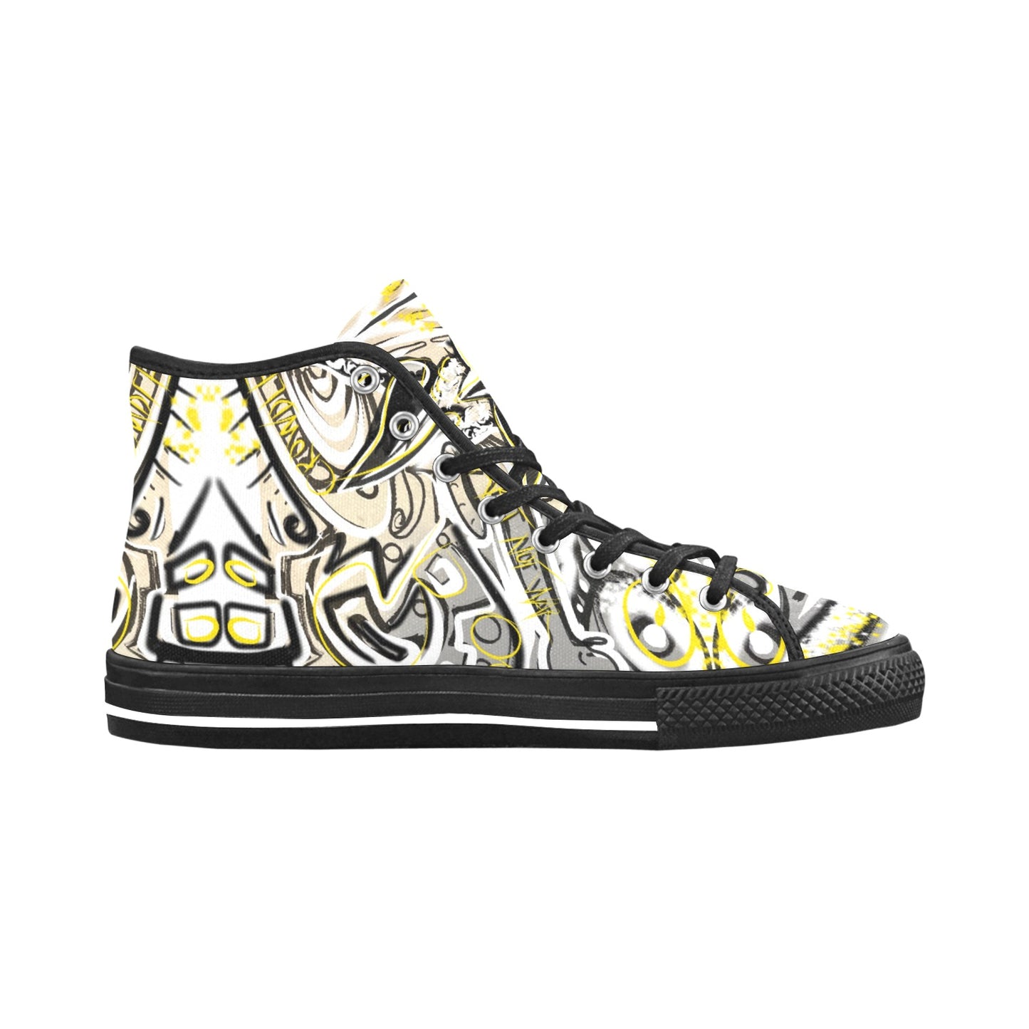 High Top Canvas Men's Shoes