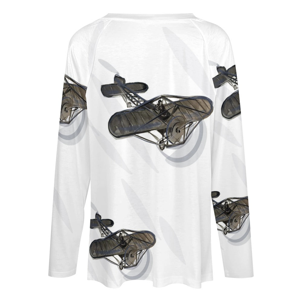 Women's Long sleeve loose tee