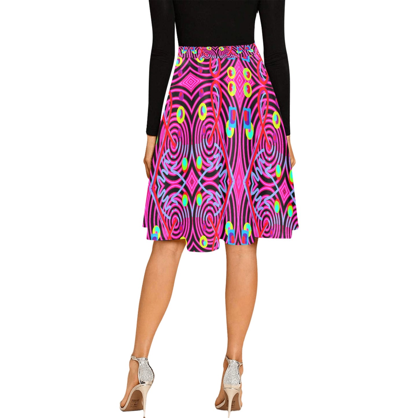 Women's Pleated Midi Skirt